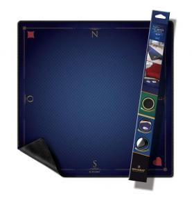 TAPIS CARTES PRESTIGE BLEU (FORMAT TAROT 60X60 CM)