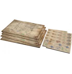 Stalker : Le Jeu de Plateau : Plans & Autocollants : Pack de Recharge