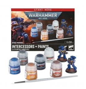 Space Marines : Intercessors + Set de Peinture