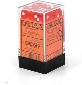 CHESSEX - Set de 12 dés 6 -...
