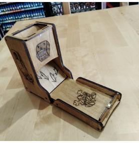 Tour à Dés artisanale bois