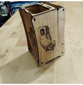 Tour à Dés artisanale bois