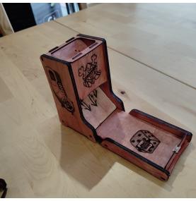 Tour à Dés artisanale bois