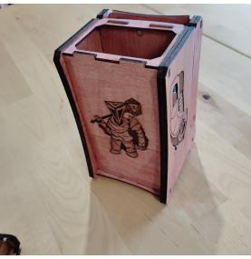Tour à Dés artisanale bois