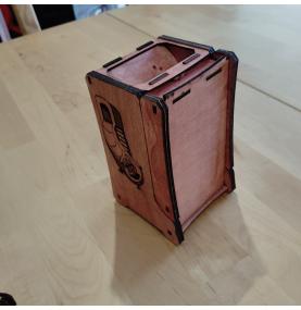 Tour à Dés artisanale bois