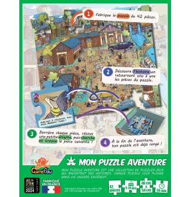 MON PUZZLE AVENTURE : PETITS DETECTIVES