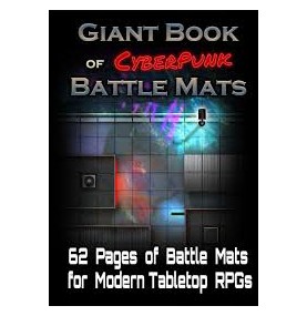 Giant book cyberpunk