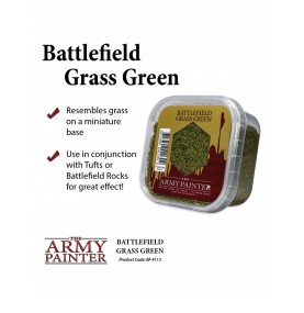 Battlefield grass green