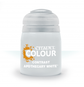Apothecary white contrast