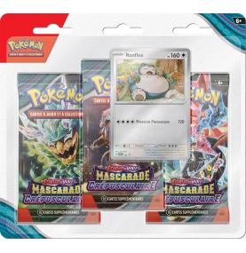 Pokémon EV06 Mascarade crépusculaire : pack 3 boosters