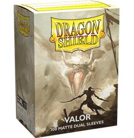 100 Dragon Shield Dual Matte - Valor