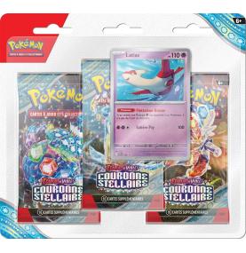 Pokémon EV07 : pack 3 boosters Couronne Stellaire