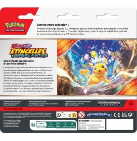 Pokémon EV08 Etincelles déferlantes : pack 3 boosters