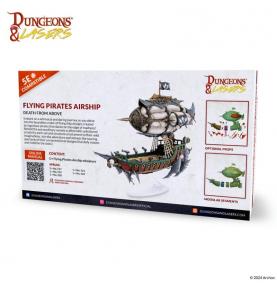 Dungeons & Lasers - Figurines - Deuslair - Flying Pirates Airship