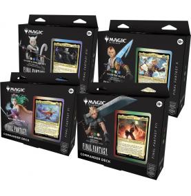Lot 4 deck MTG : Final Fantasy Deck Commander EN 