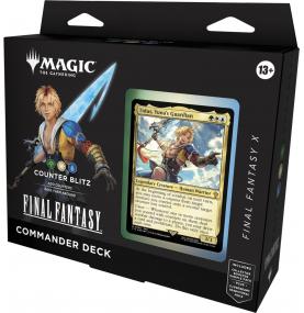 Lot 4 deck MTG : Final Fantasy Deck Commander EN 