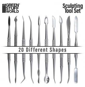 10x Outils de Sculpture