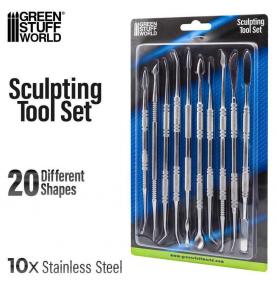 10x Outils de Sculpture