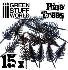 15x Arbres PINS Modelisme Flexibles
