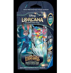 Disney Lorcana S10 - Lueurs dans les Profondeurs - Starter Saphir/Acier
